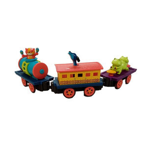 B Toys Critter Express Train Replacement Cars Dog Cat Frog Magnetic Toy Vehicles